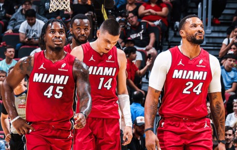 九游会-包含集结日迈阿密热火备战NBA季后赛，复出首秀细节曝光，管理层满意，年轻球员得到机会的词条